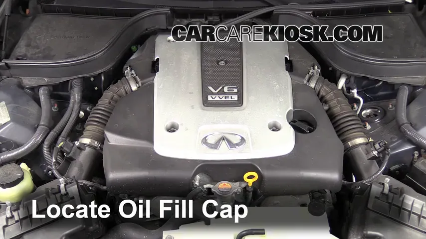 2008 Infiniti G35 3.5L V6 Oil